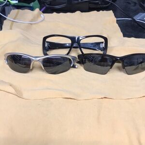 2 Oakley half jackets & Oakley Sideways for parts.
